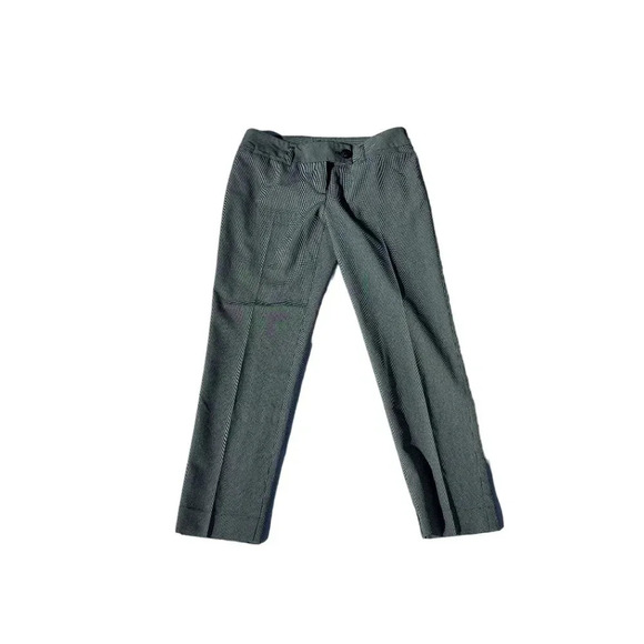 LOFT Ann Taylor Marisa Black & White Checkered Pants Size 0 - Picture 2 of 9